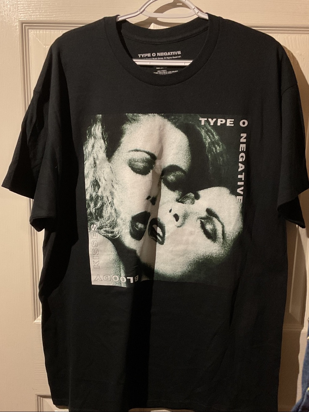 Type O Negative Black Graphic Short Sleeve Band Tee